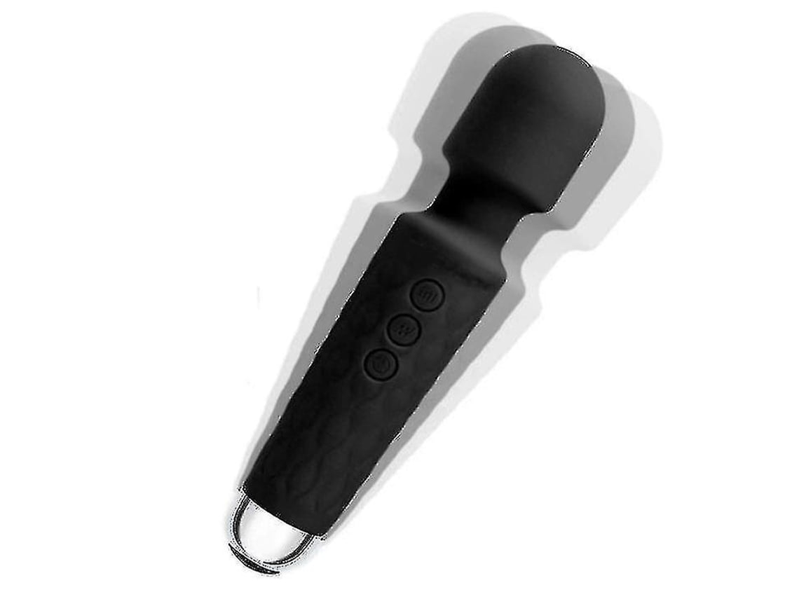 Vibrador Varinha De Massagem Ushion Ccr0317zzh20 Usb Recarregável Preto