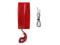Aetheria telefone Fixo com Fio Parede/mesa Sem Bateria para Casa Escritório Vermelho