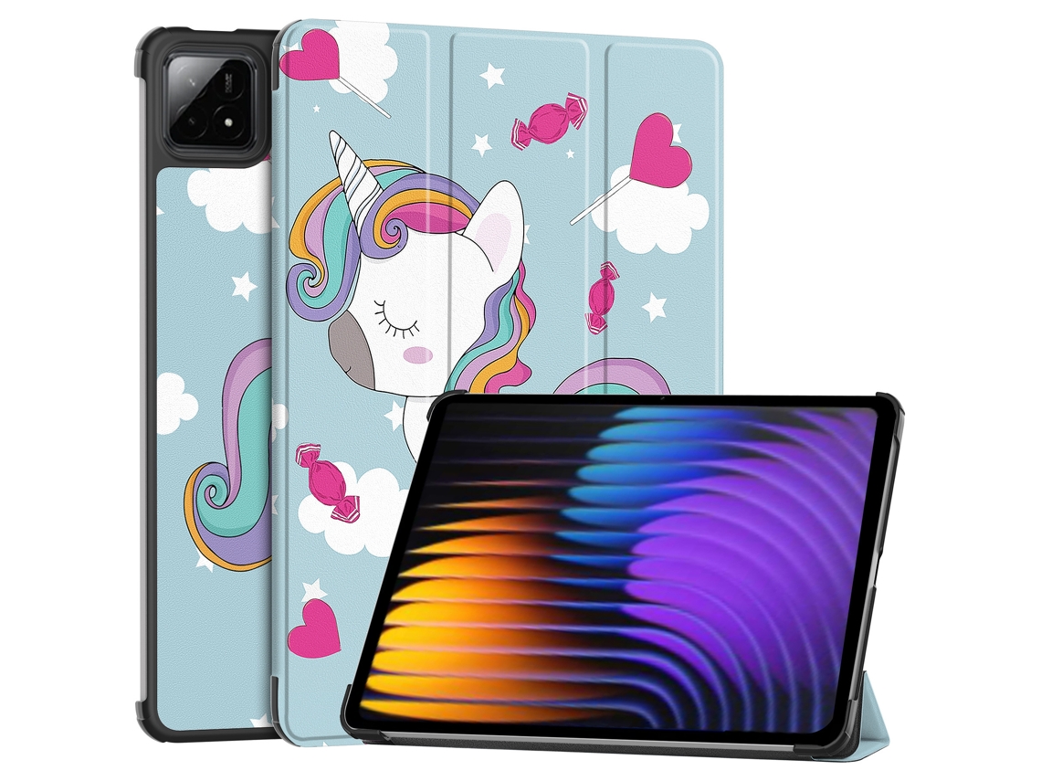Capa Para Xiaomi Pad 6/6pro (11") Unicórnio Cuich