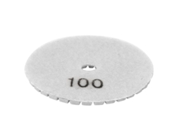 Laxiscreed Pad De Polimento De Diamante Redondo 3 Polegadas Para Granito E Mármore, Polimento Húmido