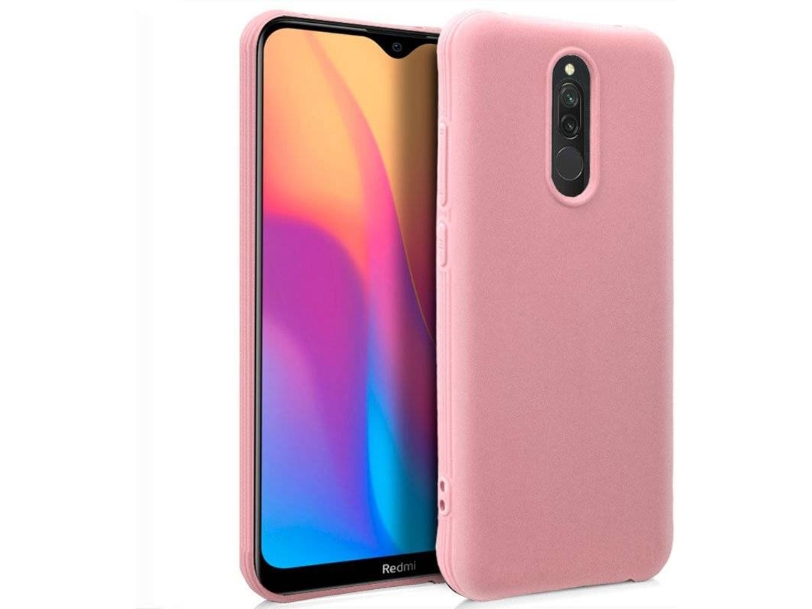 Capa Xiaomi Redmi 8, 8A COOL Silicone Rosa