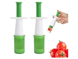 Cortador De Uvas Tomate Verduras 2 Piezas Herramienta Multifuncional De Corte Criativo Para Ensaladas Accesorios De Cozinha