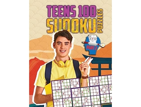 Livro Teens 100 Sudoku Puzzles Part 2 de Mazes Drake (Inglês)