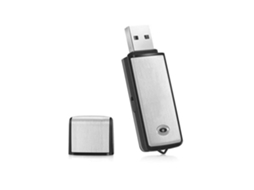 Gravador de voz USB 32G Pen Drive Recarregável Gravador de áudio de voz digital para gravação de entrevista de reunião no PC Sodial