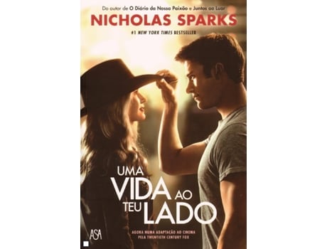 Livro Uma Vida a Teu Lado de Nicholas Sparks (Português - 2015)