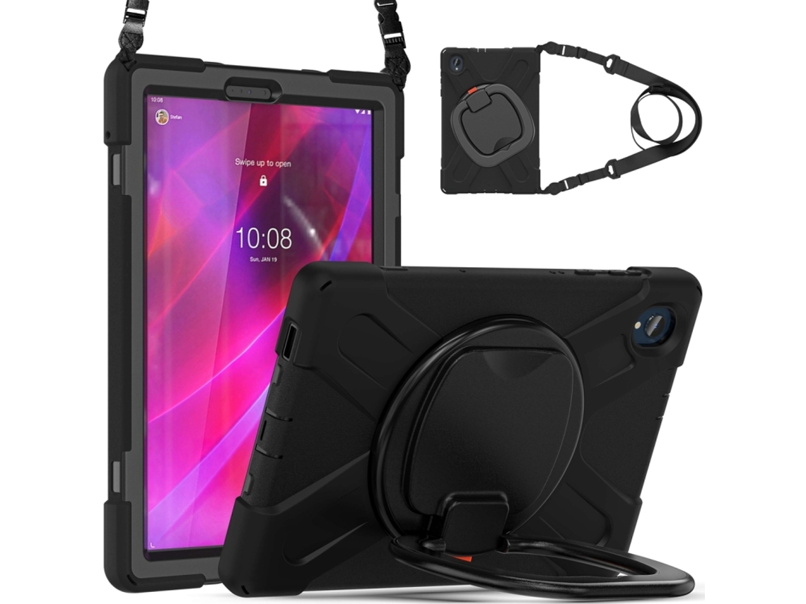 Capa Híbrida Silicone‑pc Halinuia, Para Lenovo Tab K10 / M10 Plus