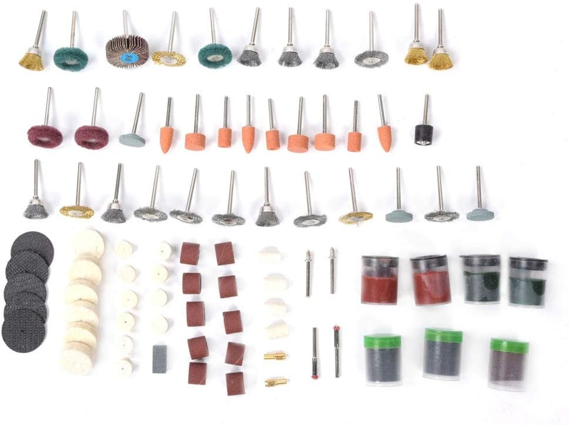 Conjunto De 262 Peças Acessórios Para Ferramentas Rotativas,