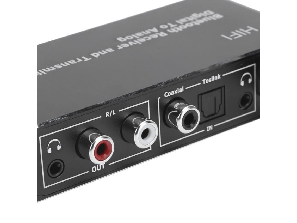 Fio Conversor Coaxial de Fio Adaptador Digital HURRISE Cabo Adaptador Analógico Digital de Dac para Computador