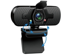 Webcam Com Microfone/capa De Privacidade, Câmera Externa Hd De Grande Angular Para Streaming De 1080p Para Computador Desktop, Laptop, Monit