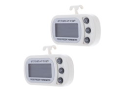 Lurelia Termómetro Digital Para Frigorífico E Congelador, Alta Precisão, Visor Lcd, Base Magnética, Suporte Prático