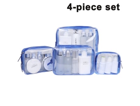 Nécessaire ZMDECQNA Higiene Pessoal Peças Diferentes Provad PVC Transparente