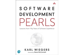 Livro Software Development Pearls Lessons From Fifty Years of Software Experience de Karl Wiegers (Inglês)