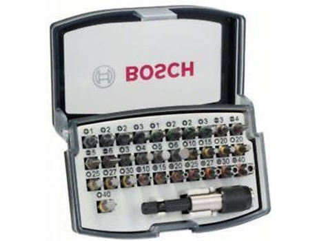 Conjunto Pontas BOSCH PH,PZ, S, H T, TH (32 Peças)