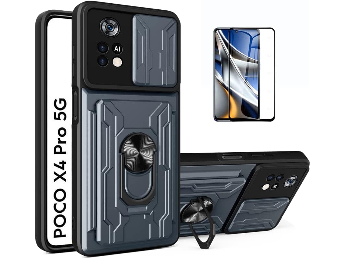 Capa Armor Cover Xiaomipoco para Xiaomi Poco X4 Pro 5G HONGWE. Verde