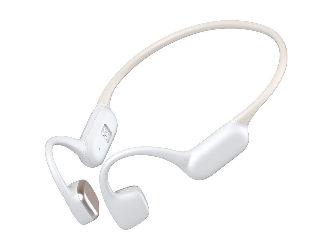 Auriculares condução óssea Ipx8 com 32 Gb SPQMENT (brancos) | SPQMENT