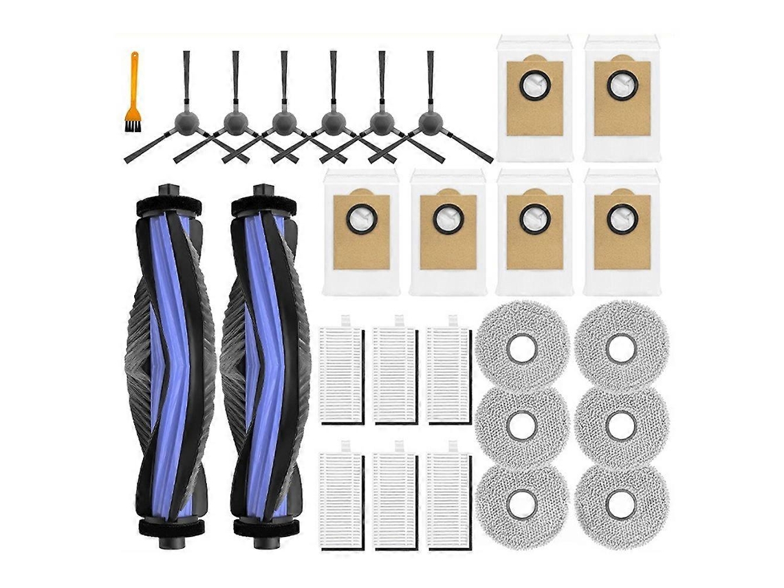 Acessórios Para Aspirador Robô Lefant M3/m3 Max/m3l: Rolo Principal, Escova Lateral, Pano De Limpeza, Saco De Pó, Filtro Hepa