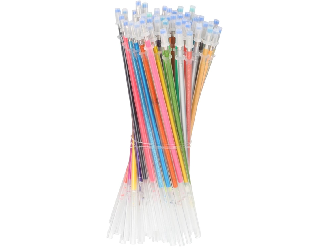 Refis Coloridos Para Canetas Em Gel De Alta Reprodução Cores, 84