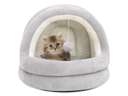 Vidaxl Cama 50x50x45 Cm Cinzento E Creme