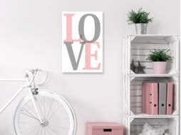 Quadro ARTGEIST Grey Love (1 Part) Vertical (80x120)