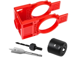 Kit de Instalação de Fechaduras com Furos e Parafusos CHABERLU