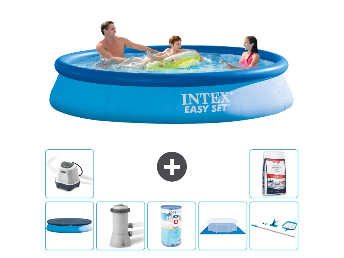 Intex Piscina Easy Set Redonda - 366x76 Cm - 8-peças S30613
