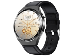 Smartwatch com chamadas Bluetooth, monitoramento não invasivo de glicemia, ECG, alerta SOS, pedômetro e monitoramento esportivo. Melhor que isso!
