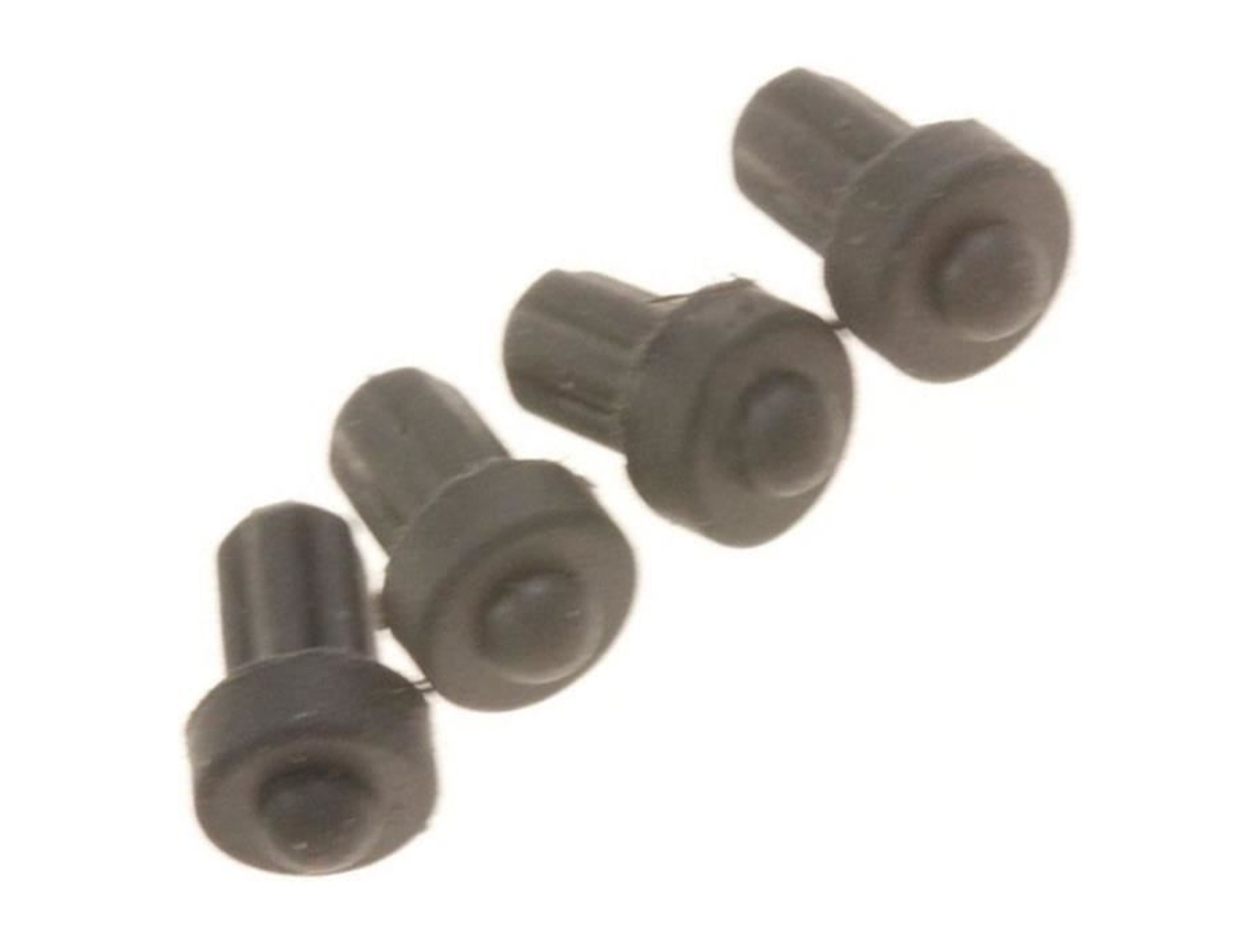 Kit de Pés de Borracha Forno Fogão WHIRLPOOL Bauknecht Ignis 49430