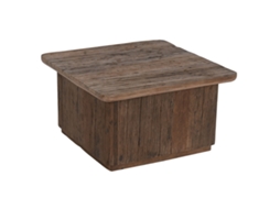 Mesa de Centro HOME ESPRIT Castanho Madeira 70 X 70 X 39 Cm