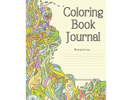 Livro Coloring Book Journal Coloring Book Journals de Bluebird Journals (Inglês)