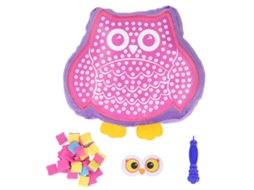 Mali travesseiro Animal Diy de Pelúcia Artesanal Anti stress Brincadeira para Crianças Cor Vibrante