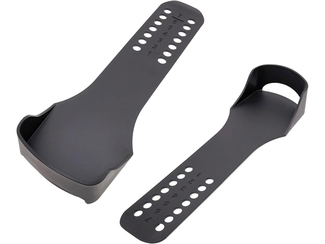2x Pedais Para Máquina Elíptica E Remador - Peças De Reposição Exercícios