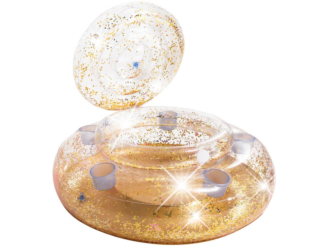 Bóia INTEX Glitter Dourado (74x33cm)