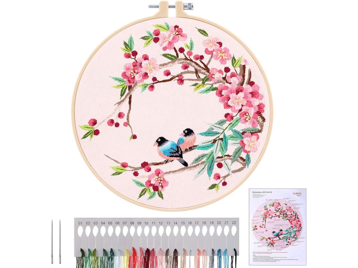 Kits De Bordado Para Iniciantes, Bordado Diy Slowmoose