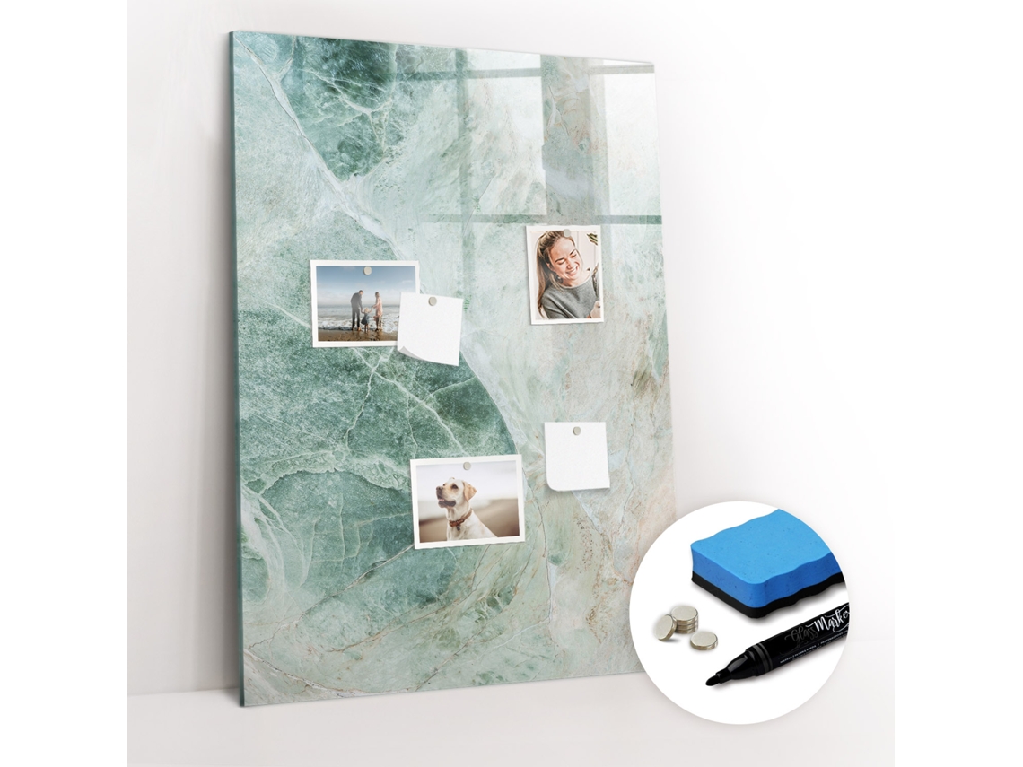 Quadro Magnético Pedra Mármore Para O Quarto Das Crianças Espelharte (70x100 Cm)