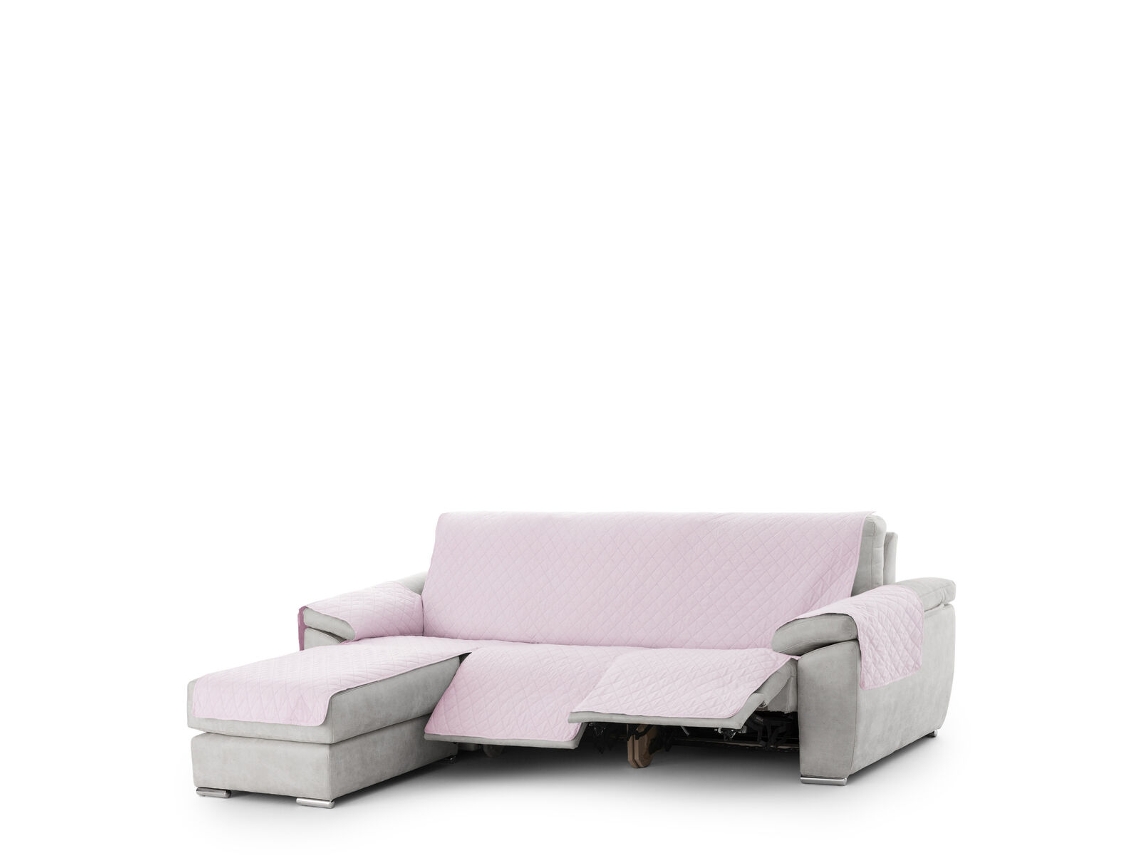 Capa para chaise longue de braço curto esquerdo EYSA MONTBLANC Cor de Rosa 100 x 110 x 240 cm
