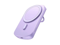 Powerbank Portátil De 6000mah Com Carregador Industrial Magsafe De 20w Lilás Olysi Shop