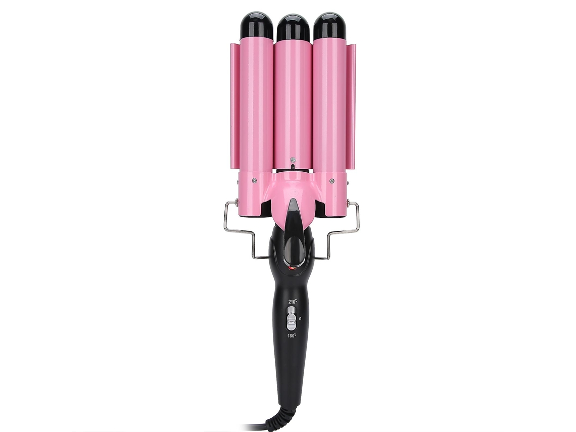 Modelador De Cachos Com 3 Barris, Ajustável, Ondulador, Frisador, Ferramenta Para Estilizar Cabelo 240v Hengjian