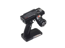 Transmissor de Rádio Flysky Fs gt3b de 2,4 Ghz e 3 Canais com Afhds e Receptor Fs gr3c para Automóveis, Barcos e Tanques Telecomandados. MDUG