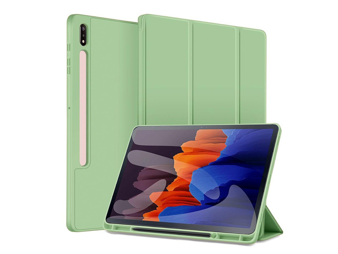 Capa Para Samsung Tab S8 Ultra 14,6 Polegadas Com Compartimento Magnético Para Caneta E Armazenamento Com Modo De Aquaforge