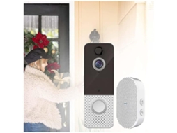 Lurelia Videoporteiro Inteligente, 1080p, Full Hd, Wi-fi, Visão Noturna, Sensor Pir, Deteção Movimento, Uso Residencial
