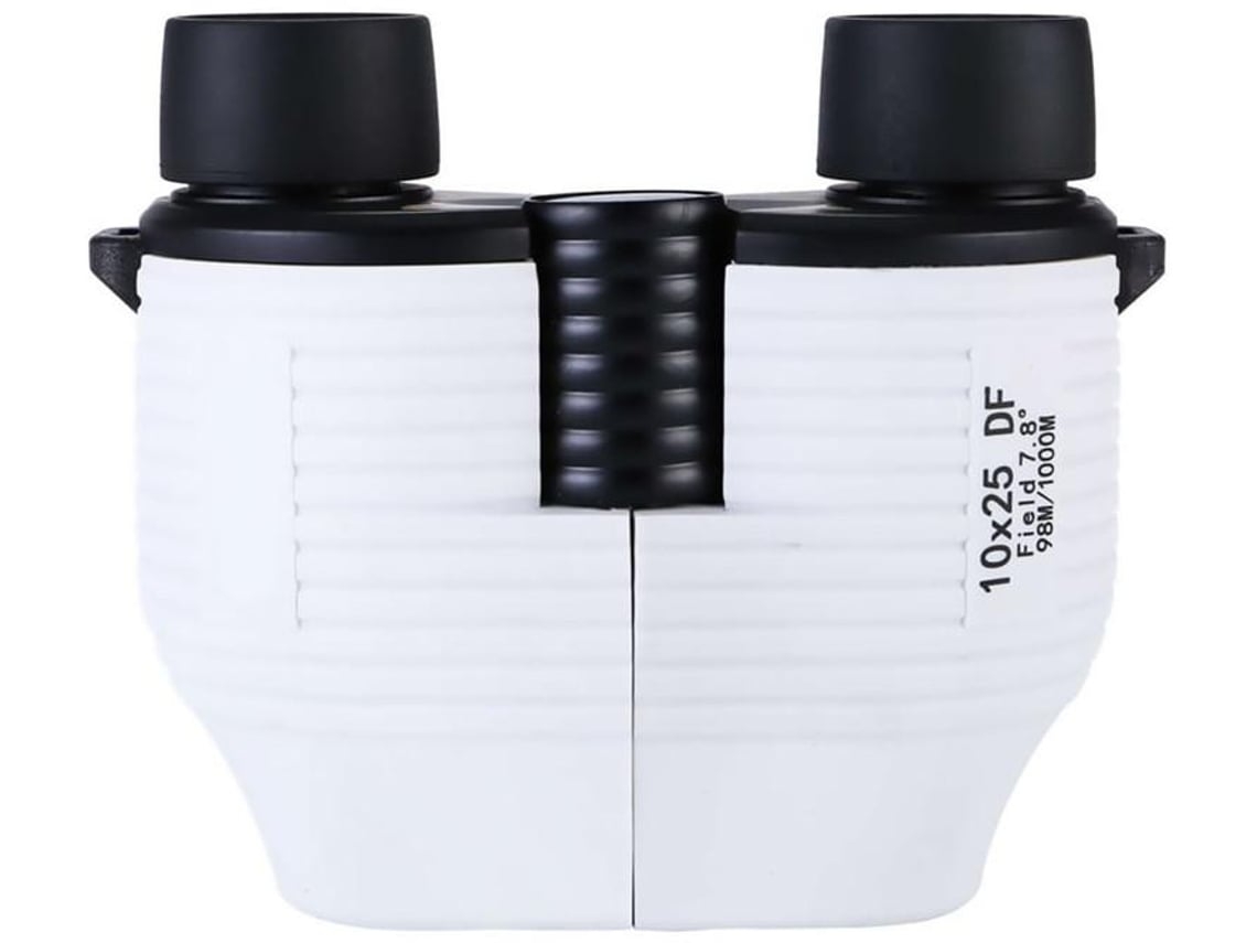 Telescópio Portátil 10x25 Binóculos Hd Telescópio de Alta Potência Tamanho Compacto Binocular Baixa Luz para Concerto Branco USHION