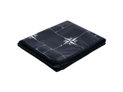 Toalha de Mesa Northwind Preto 115 X 100 Cmmarine Business
