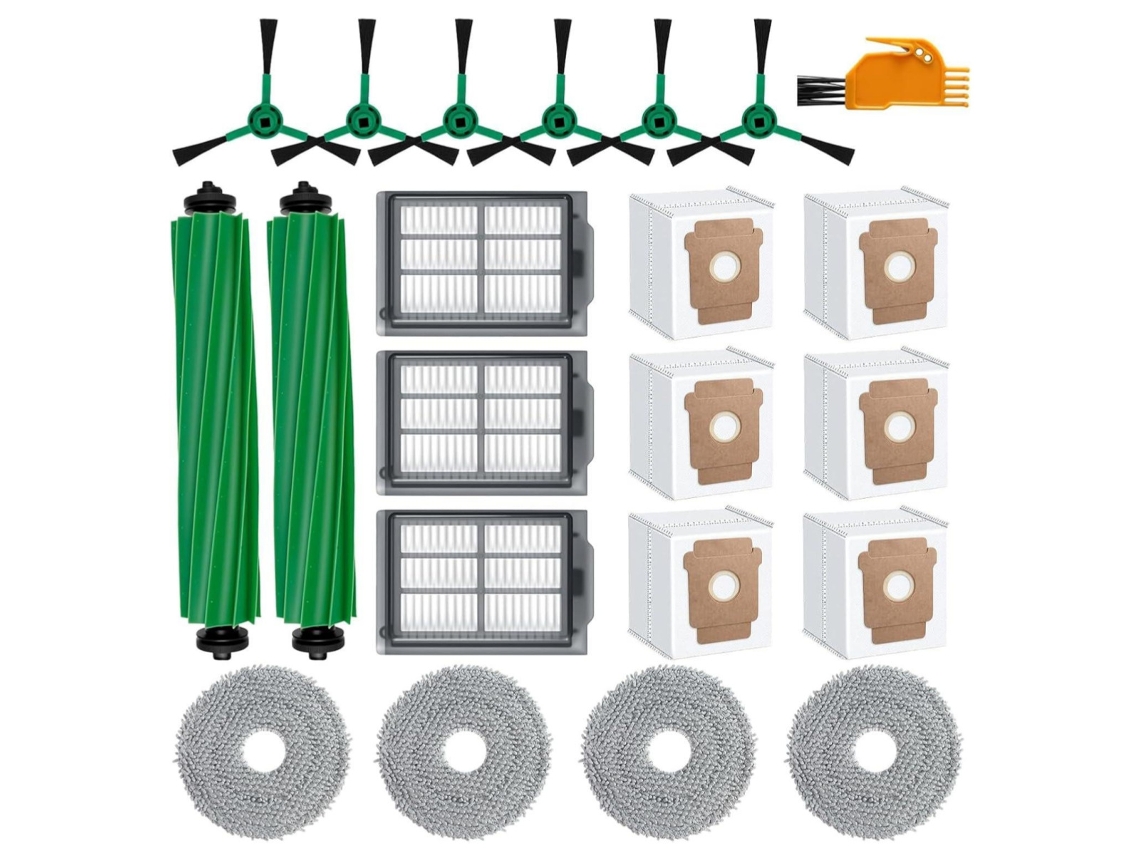 Kit De Substituição Para Irobot Roomba 505/405 Plus Combo Acessórios Para Aspirador Robô (22 Peças) Cuich