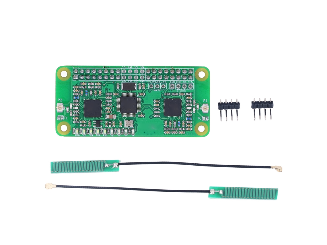 Placa hotspot MMDVM, módulo duplex mini, com antena, 433, compatível com DMR, DSTAR, YSF, P25, NXDN, POCSAG S/MARCA