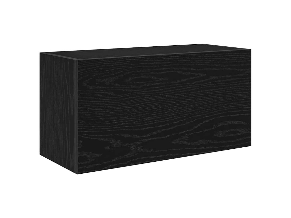 Armário de Parede P/ Casa de Banho MAISON EXCLUSIVE em derivados de madeira preto (60x25x30 cm)