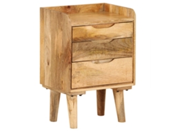 Bedside Cabinet, Bedside Cabinets Vidaxl Marrom Madeira