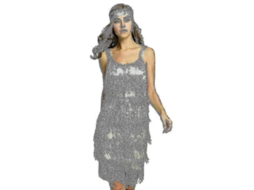 2026 vestido Vintage Dos Anos 20 Great Gatsby com Franja e Acessório de Cabeça para Festa Feminina