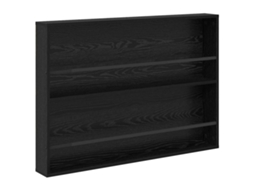 Estante de Revistas Carvalho Preto 100 X 12 X 70 Cm MAISON EXCLUSIVE