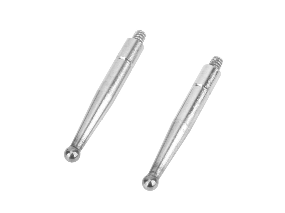 2 Peças Sonda De Indicador Dial Test Palanca Indicadores Medidor Ferramenta Acessório Ruby