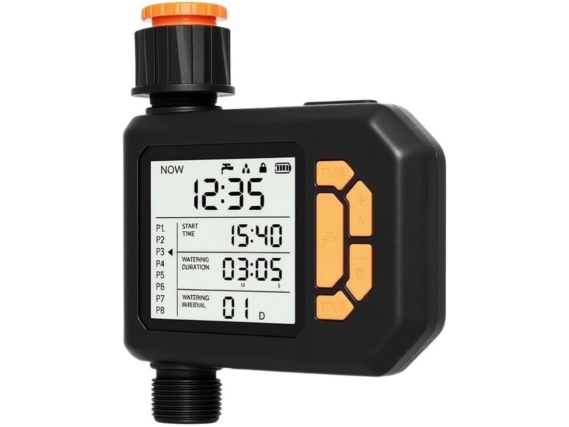 Temporizador Automático Para Mangueira Com Sensor De Chuva,